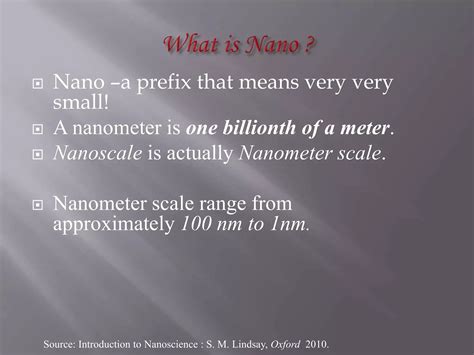 Nanoscience And Nanotechnology Ppt