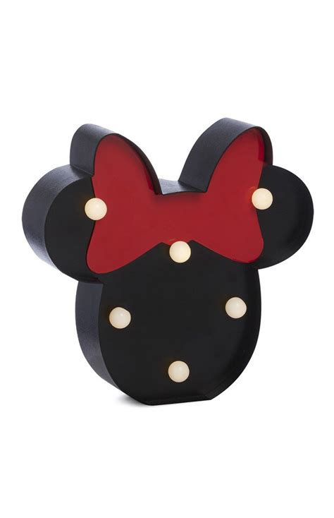 Primark Minnie Mouse Led Light Ideias De Decoração Quarto Infantil