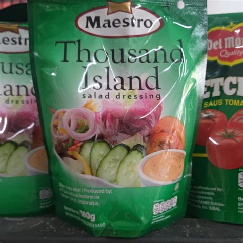 Jual Maestro Thousand Island 180 Gr Shopee Indonesia