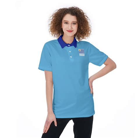 Uruguay International Sports Supporters Polo Shirt for Rugby Union