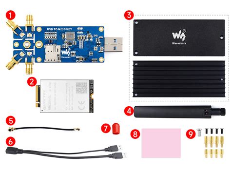 G Dongle Module Rm N Gl Usb Port Aluminum Quad Antennas M