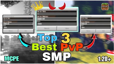 🔥top 3 Best Pvp Server For Minecraft Pe Pvp Server For Mcpe Join Public Servers