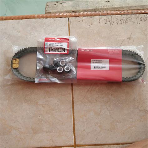 Jual Vanbelt Vario Roller Paket Ori Original Asli Ahm Di Lapak