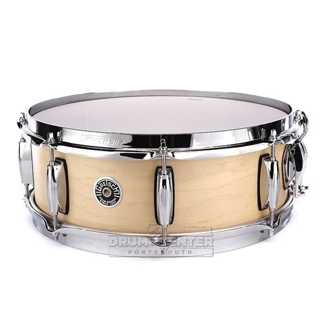 Gretsch Brooklyn Snare Drum X Lug Satin Natural Reverb