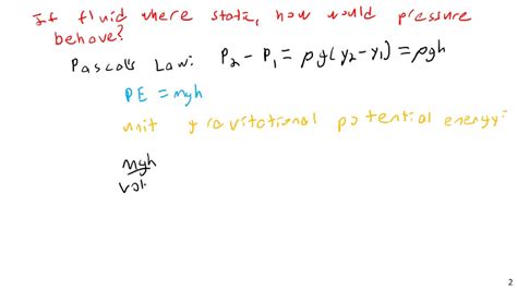 Bernoulli Equation Derivation Assumptions And Applications Fluid