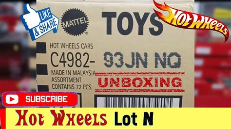 Unboxing Hot Wheels Lot N 2023 Open Box Hot Wheels Case N 2023 Youtube