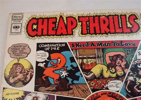 BIG BROTHER THE HOLDING COMPANY Cheap Thrills LP From 1968 Janis