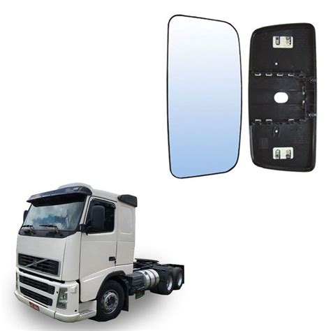 Vidro Retrovisor Volvo Fh Fm 2010 2011 Ld Le S Desembaçador Uouu