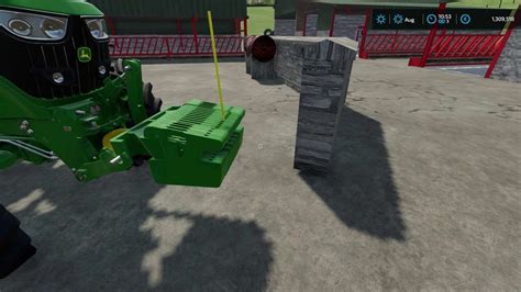 John Deere Slice Weight V1 0 FS22 Mod Farming Simulator 22 Mod