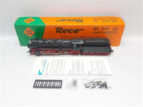 Roco H0 14126A Locomotiva A Vapore Con Tender 1 BR 043 BR 44