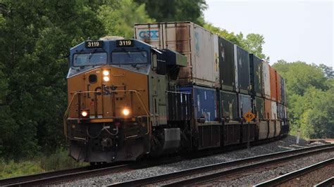 Csx I With Dpu Meet Csx M At Fairport Ny Youtube