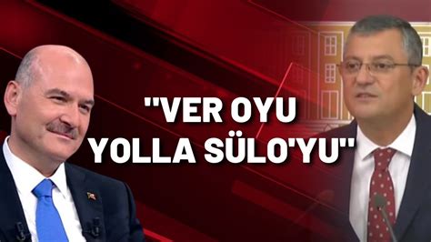 Özgür Özel den Süleyman Soylu yu sinirlendirecek açıklama YouTube