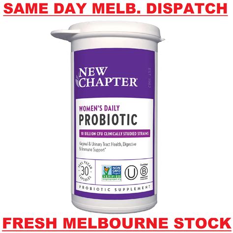 NEW CHAPTER Women's Daily Probiotic 10B-CFU Digestive & Vaginal Health