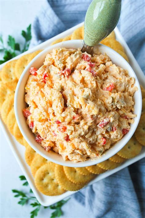 Southern Style Jalapeño Pimento Cheese spread Amee s Savory Dish