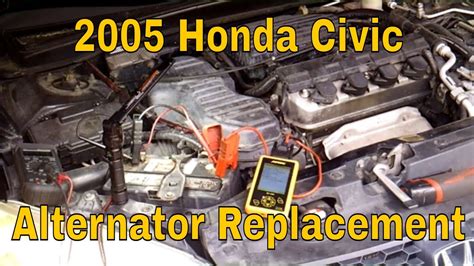 Replace Alternator Honda Civic Denso Alternator Remanufactur