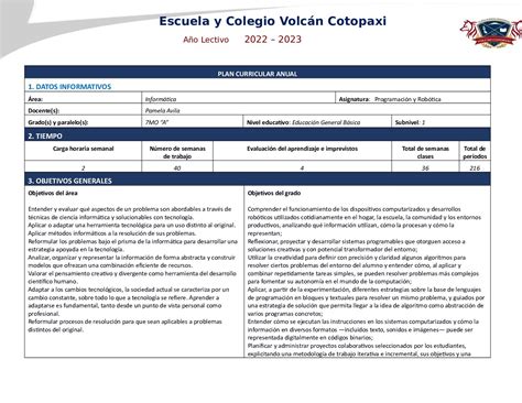 Calaméo Planificación