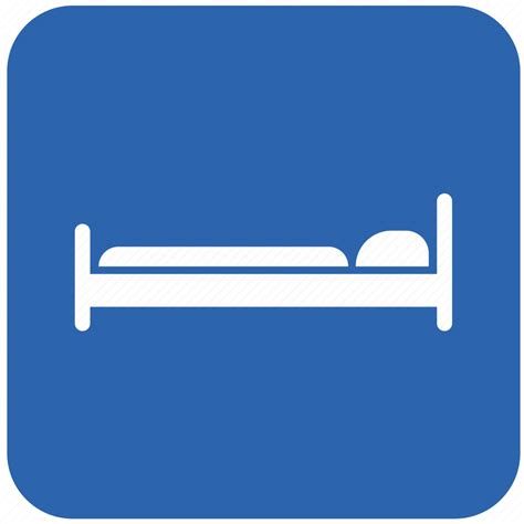 Bed Bedroom Hostel Hotel Icon Download On Iconfinder