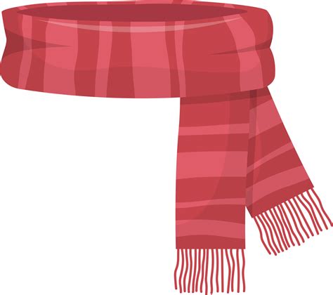 Winter Scarf Clipart Design Illustration 9379768 Png