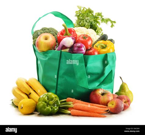 Green Grocery Bag Hi Res Stock Photography And Images Alamy