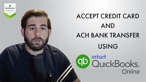 How To Set Up Quickbooks Payments And Accept Credit Card And Ach Youtube