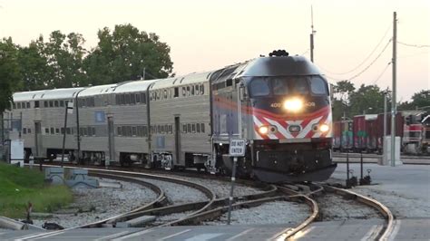 RTA Metra: 2003 MP36PH-3S Locomotive Bi-Level Push-Pull Metra Rail ...