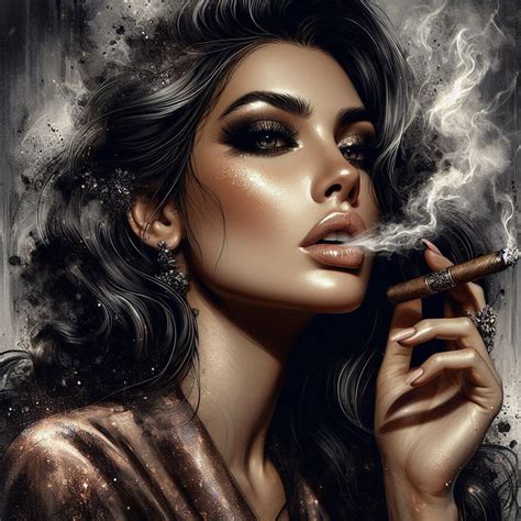 Smoking woman by muellerK2000 on DeviantArt