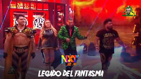 Wwe Legado Del Fantasma Entrance Nxt Oct Youtube