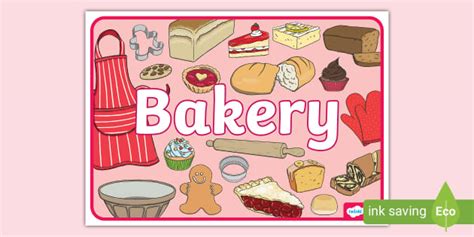 Bakery Sign Bakery Role Play Sign Teacher Made Twinkl