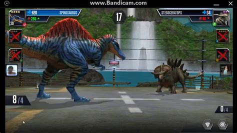 Jurassic World The Game Player Duel Battle 132 YouTube