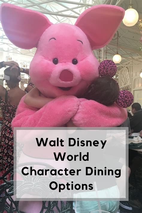 Top Walt Disney World Character Dining Restaurants - The Life Of Spicers