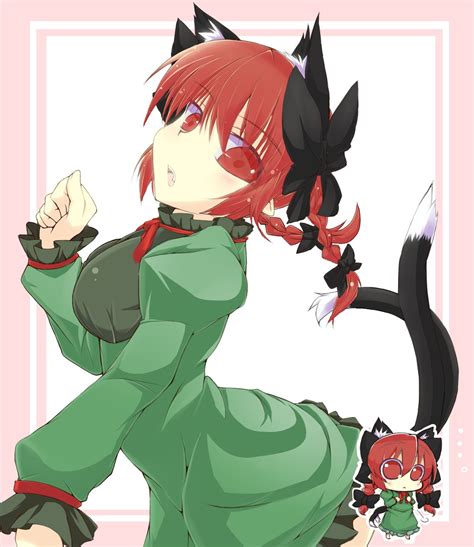 Nekomimi Kaenbyou Rin Nekomata Nekomata Anime Kaenbyou