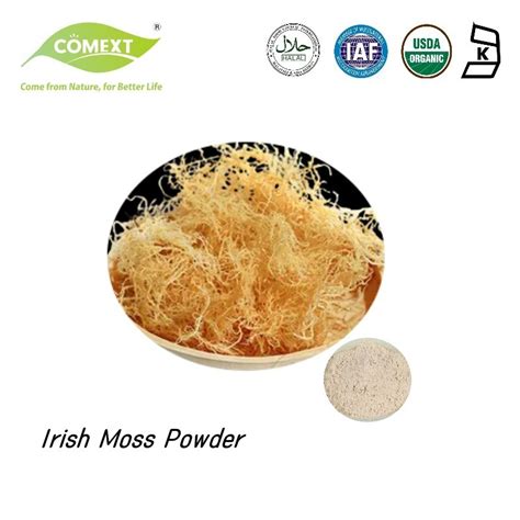 Comext High Quality Factory Direct Supply Natural Irish Moss Powder