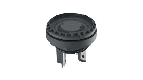 Raf Rafi Illuminated Pushbutton Actuator Momentary Function Round Button Black Ip65 Ip67