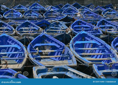 Abstract Background Collection Bright Blue Boats Stock Photo Image