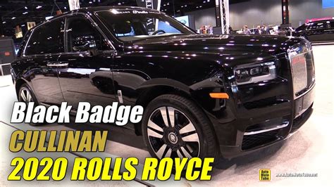 2020 Rolls Royce Cullinan Black Badge Exterior Walkaround 2020 Chicago Auto Show Youtube