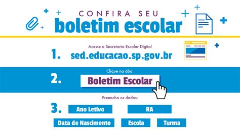 Boletim Escolar - Secretaria da Educação do Estado de São Paulo