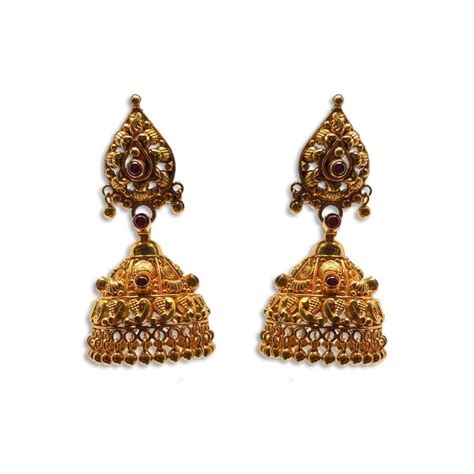 22k Gold Jhumka Online Latest Jhumka Earrings Kalyan Jewellers