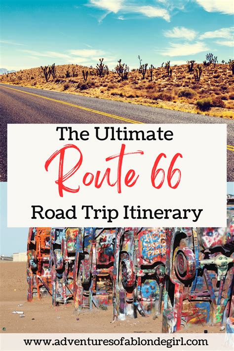 The Ultimate Route 66 Itinerary - Adventures Of A Blonde Girl