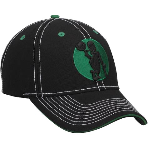 Boston Celtics adidas Secondary Logo Structured Adjustable Hat - Black ...