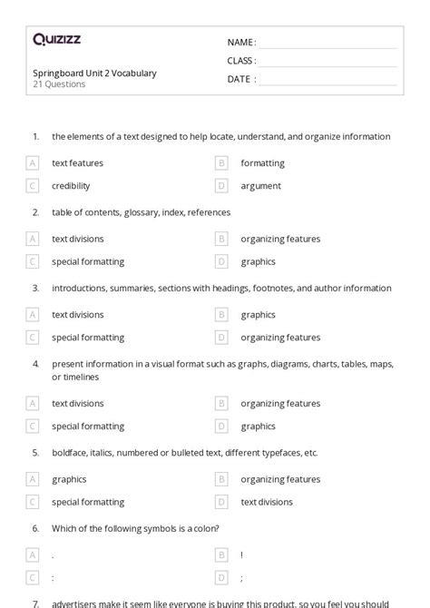 50 Assessing Credibility Of Sources Worksheets On Quizizz Free