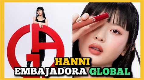 Hanni Newjeans Embajadora Global De Armani Youtube