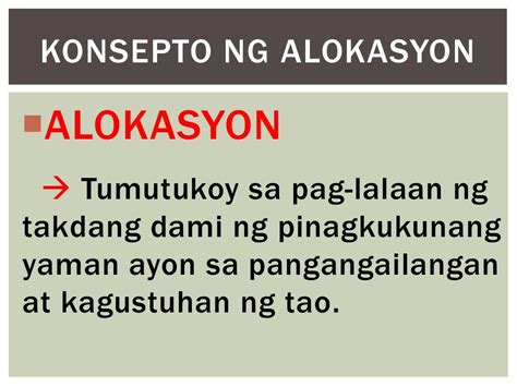 Alokasyon