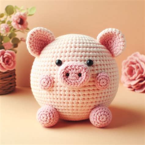 Crochet Chubby Pig Amigurumi Idea The Amigurumi