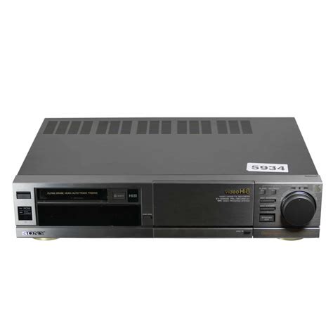 Sony Ev S E Video Hi Cassette Recorder Pal Secam Vcrshop