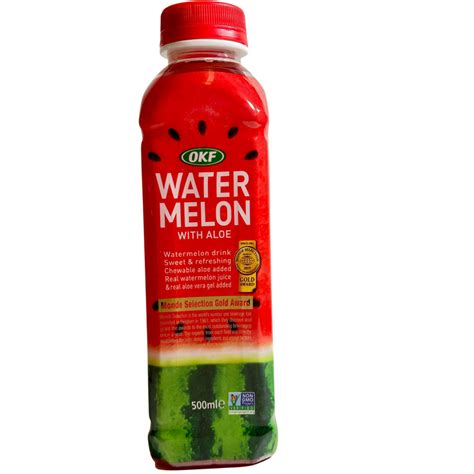 Okf Watermelon With Aloe Drink 500ml