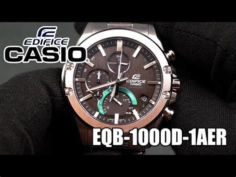 Casio Eqb D Aer Edifice Youtube