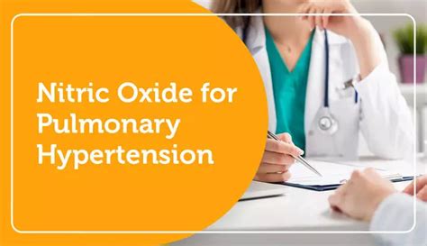 Nitric Oxide For Pulmonary Hypertension Myphteam