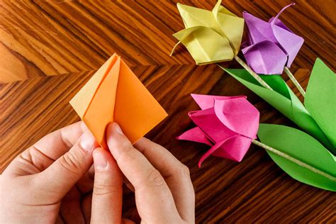 Unfold The Beauty Mastering The Art Of Tulip Origami Step By Step