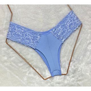 Kit Calcinha Fio Duplo Pala Dupla Conforto Tanga Em Renda Lingerie