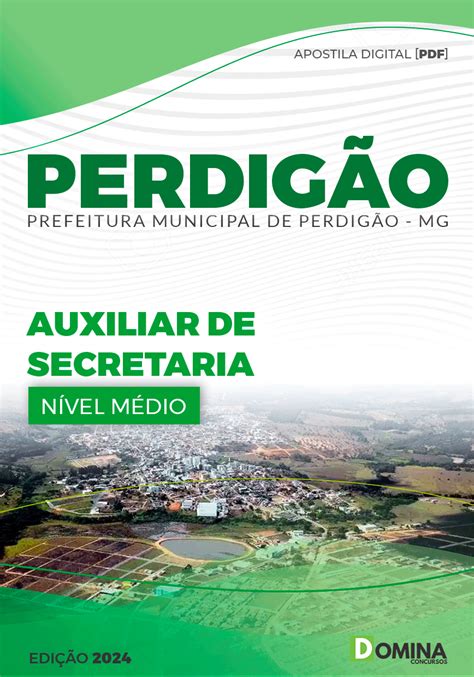 Apostila Perdig O Mg Auxiliar De Secretaria Aprovar Concursos